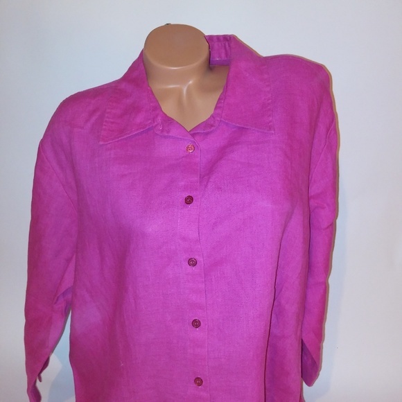 Cali Cali‎ Linen Shirt - Picture 2 of 7